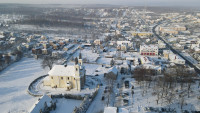  Kościół zimą 