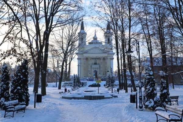 Kościół zimą